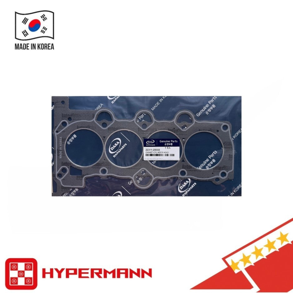OEM 223112B003 Engine Cylinder Head Gasket for 2010-14 Hyundai Kia Rio Soul 1.6L