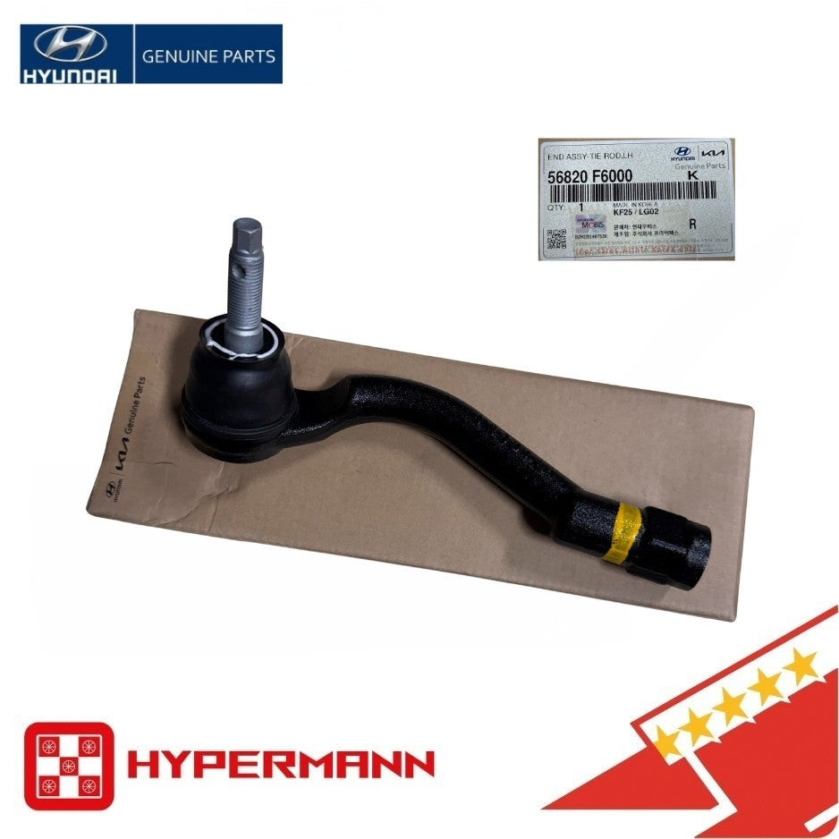 Genuine 56820F6000 Outer Tie Rod End LEFT DRIVER Side for Sonata 16-19 Optima