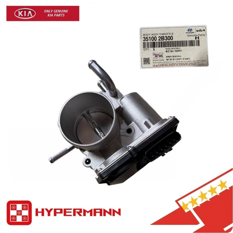 Genuine Throttle Body 351002B320 for Veloster Accent Soul Rio 2012-2019 1.6L