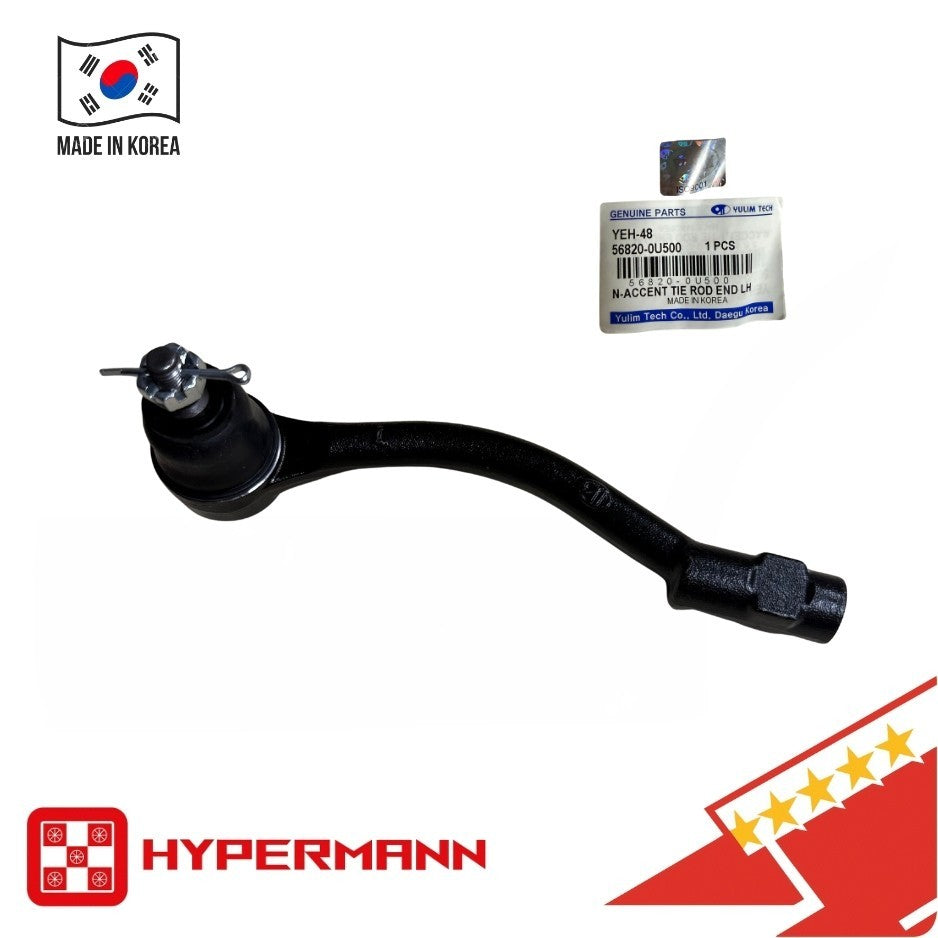 YULIM 568200U500 Outer Tie Rod End LEFT for 2012-14 Hyundai Accent Kia Rio 1.6L