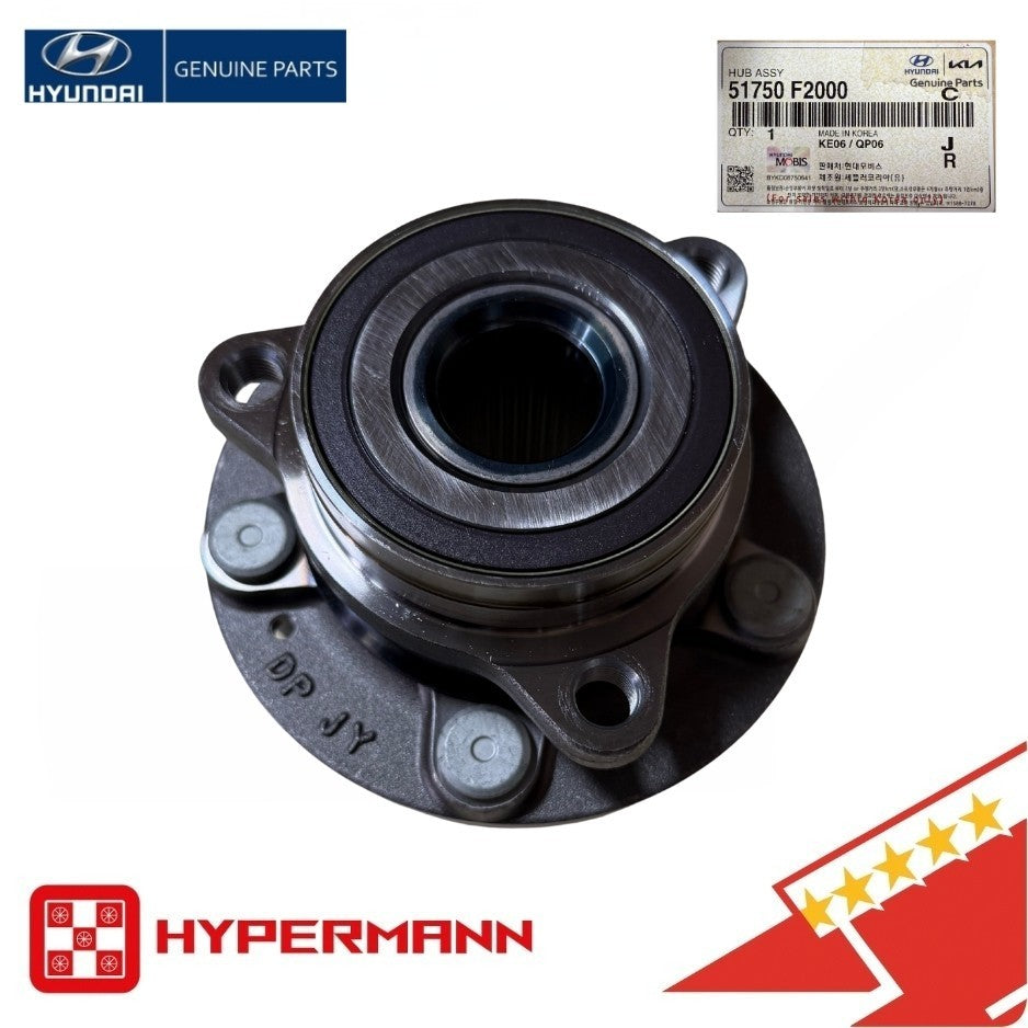 GENUINE 51750-F2000 Wheel Hub Bearing FRONT for Elantra Ioniq Niro 2018-2023