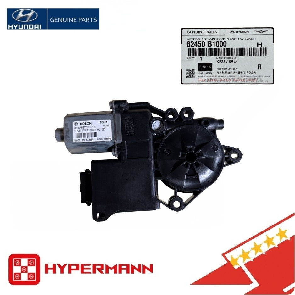 Genuine 82450B1000 Power Window Motor FRONT LEFT FOR GENESIS G80 2017-2020