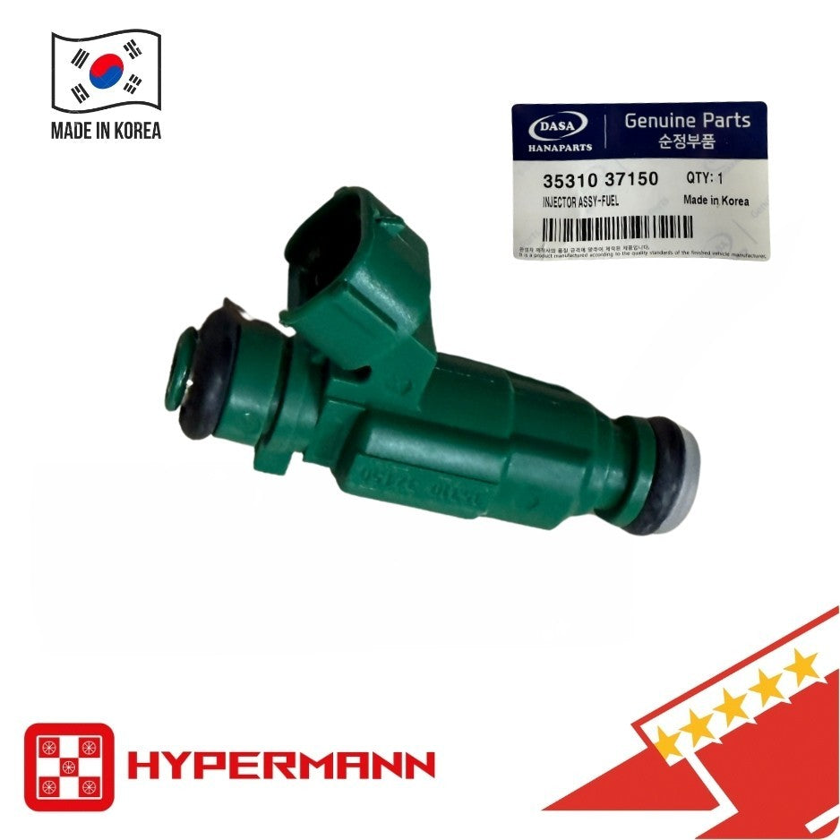 OEM 3531037150 Fuel Injector for 2006-11 Kia Rio Hyundai Sonata 1.6L 2.5L 2.7L