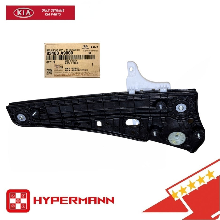 KIA SEDONA 15-21-ի հետևի ձախ վարորդի դռան պատուհանի կարգավորիչ՝ օրիգինալ 83403A9000