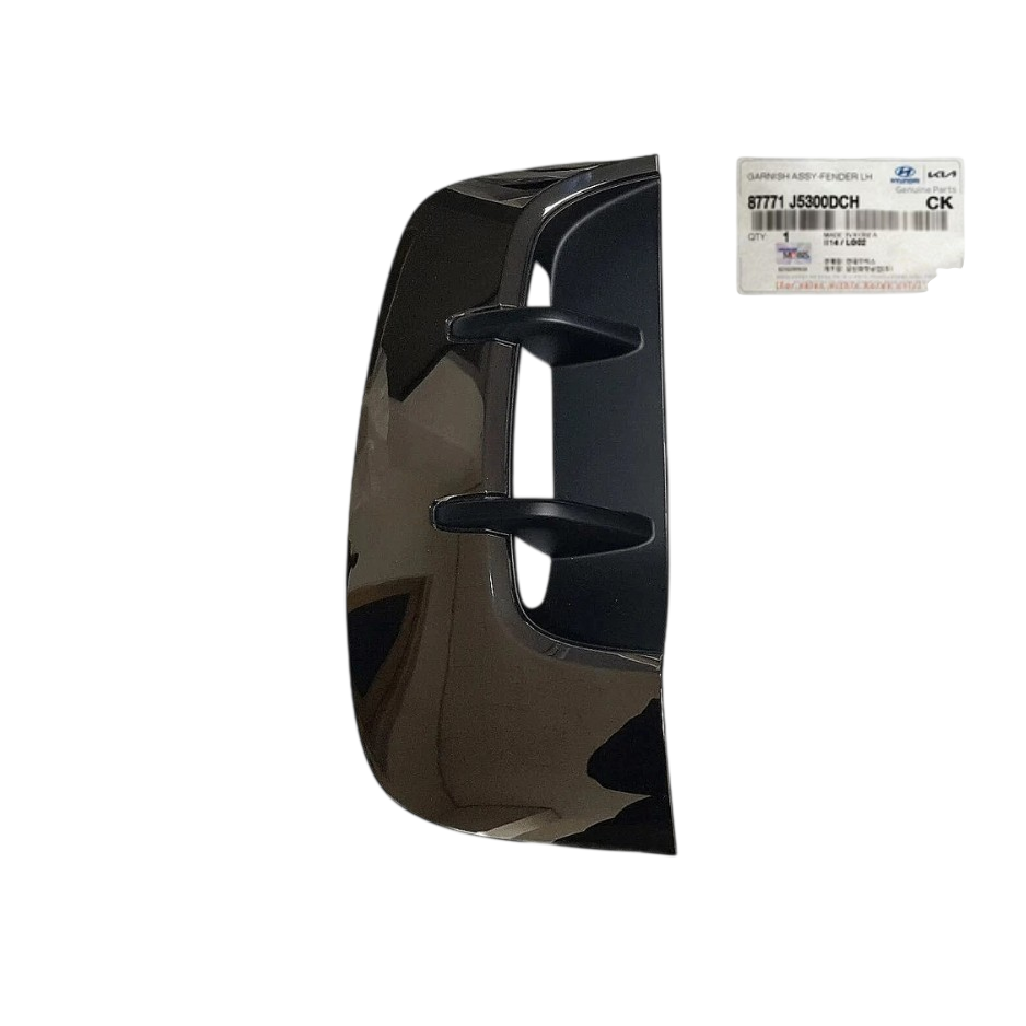 GENUINE 87771J5300DCH Front Fender Air Flow Vent Driver for 18-23 KIA STINGER