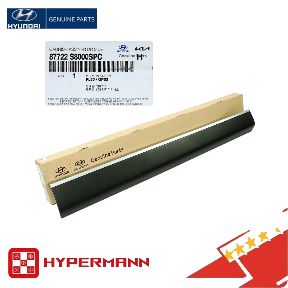 GENUINE FRONT Door Lower Molding Garnish RIGHT Side for HYUNDAI PALISADE 20-22