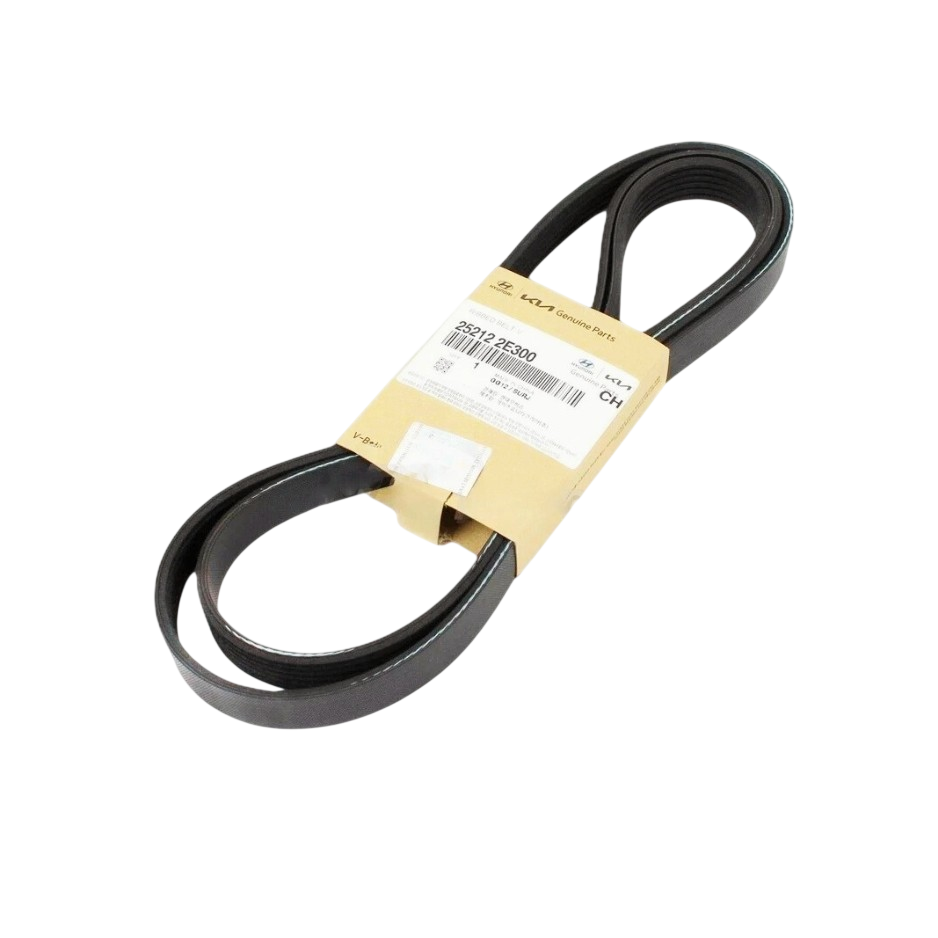 Genuine 252122E300 Serpentine Belt V-Belt for 15-20 HYUNDA KIA Forte Kona 2.0L