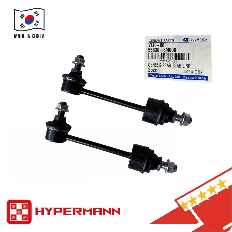 YULIM 555303M000 2PCS Front Stabilizer Sway Bar RIGHT LEFT HYUNDAI Genesis 09-14