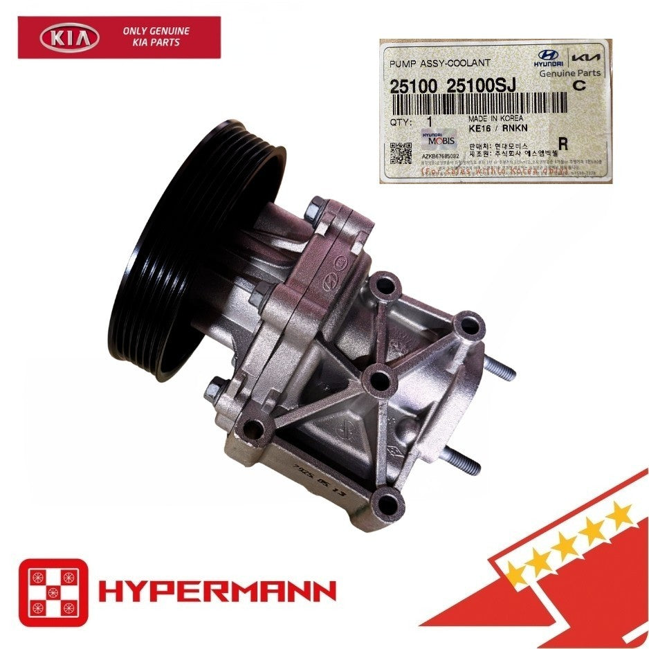 Genuine🟧 2510025100SJ Water PUMP for Sonata 2006-2010 KIA Optima Rondo 2.4L OEM