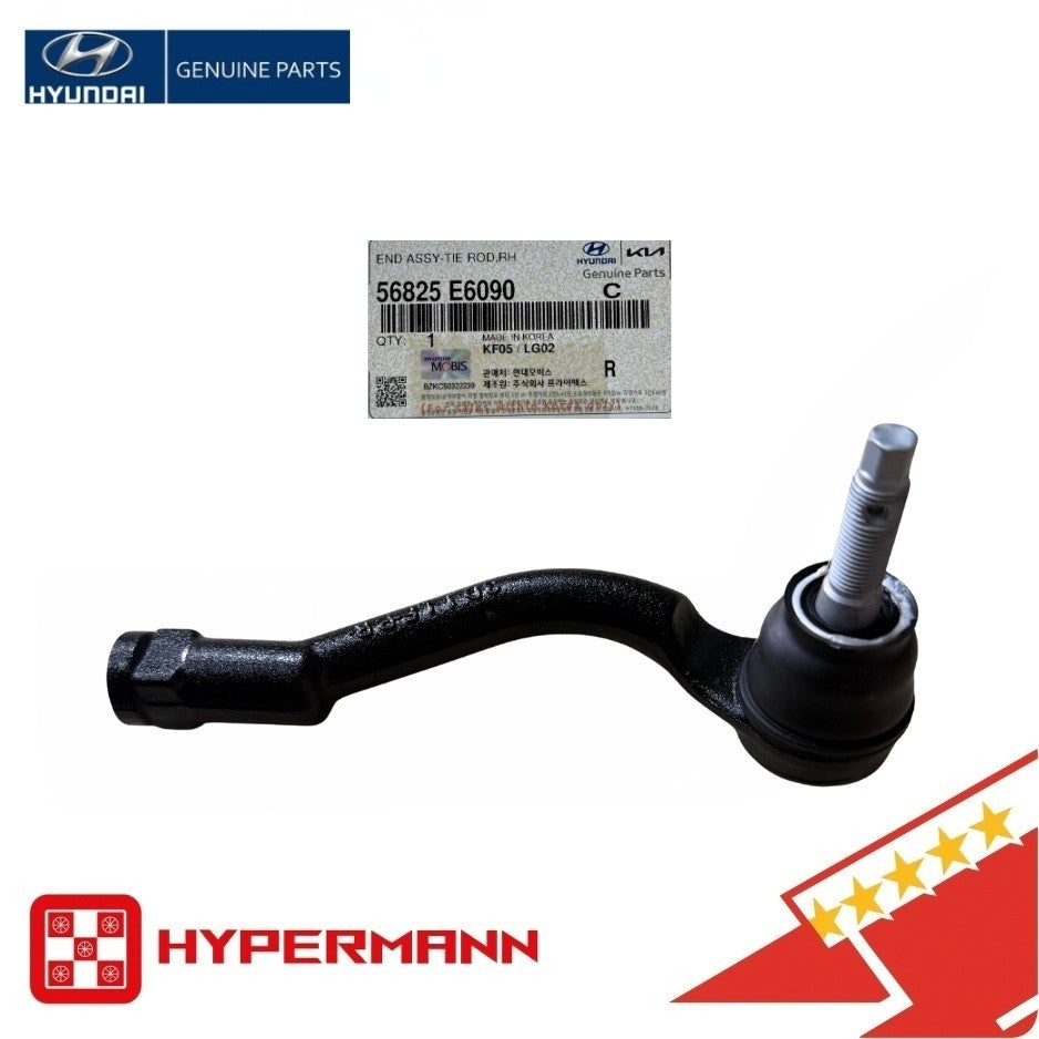 GENUINE56825-E6090 Outer Tie Rod End RIGHT PASSENGER SONATA KIA OPTIMA 16-2020