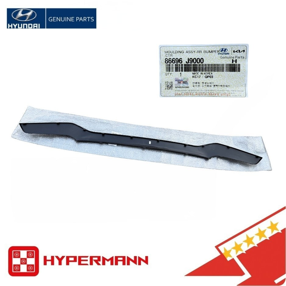GENUINE👑86696-J9000 Rear Bumper Center Molding Trim Hyundai Kona 2018-2021 OEM