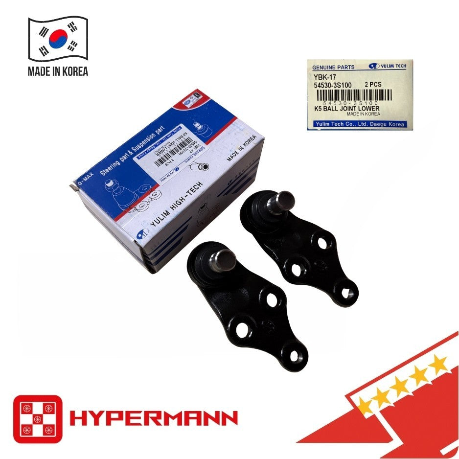 YULIM 2 PCS SET 545303S100 Ball Joint FRONT Lower LEFT RIGHT Santa Fe 2013-2018