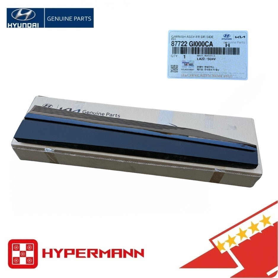 GENUINE👑 87722GI000CA Front Right Door Lower Molding For 22-24 Hyundai Ioniq 5