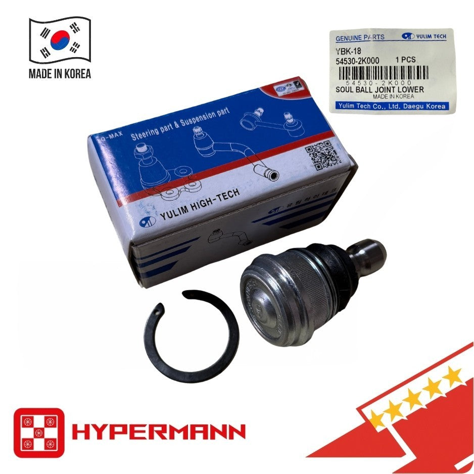 YULIM 545302K000 Ball Joint Front Lower LEFT RIGHT for KIA RIO 12-17 SOUL 10-13