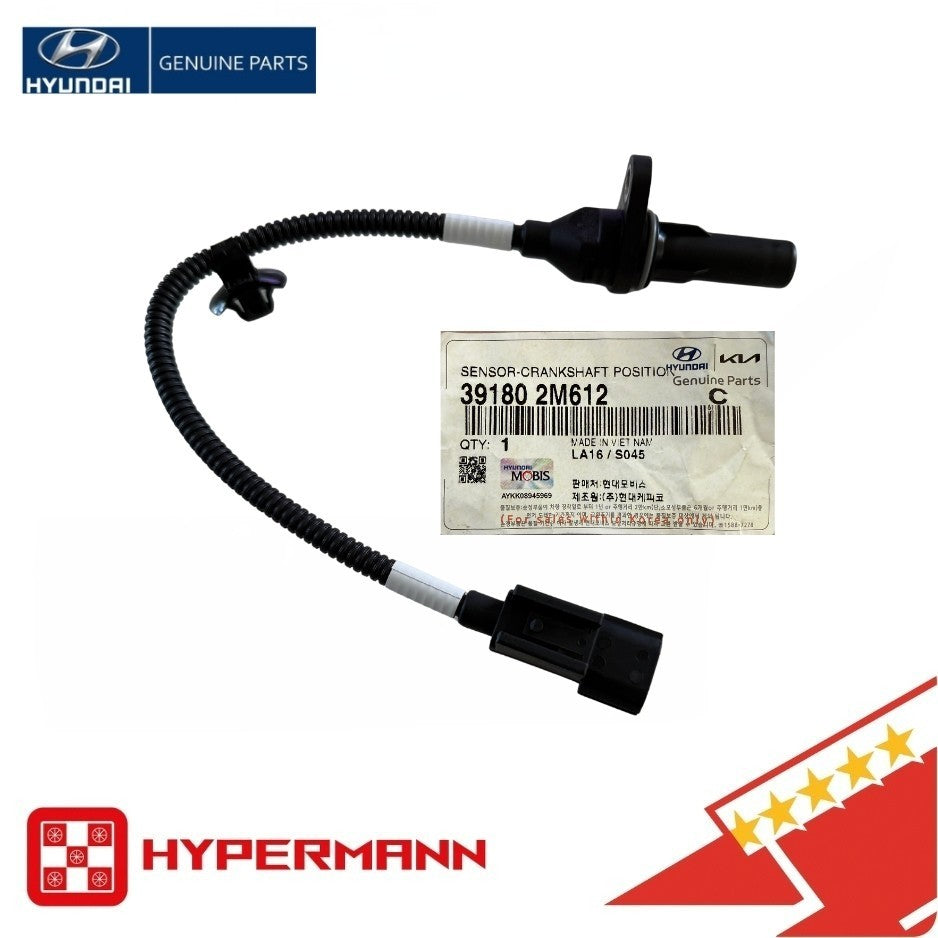 GENUINE👑Crankshaft Position Sensor 39180-2M612 Hyundai Elantra & Kia Kona 20-26