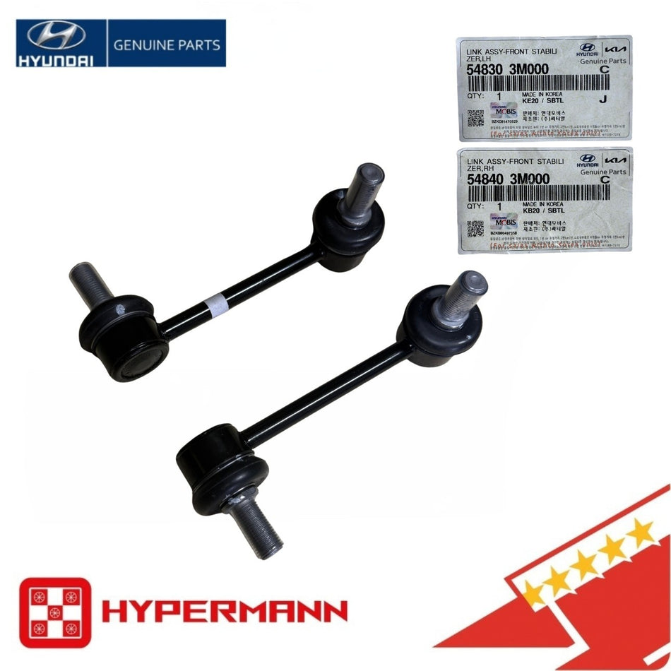 GENUINE👑 2PCS Stabilizer Link FRONT LEFT & RIGHT 09-2014 Hyundai Genesis Equus