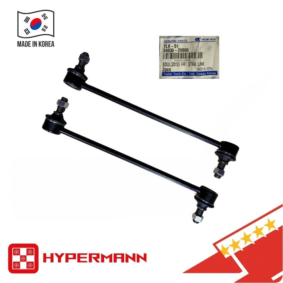 2 PCS Set 548302V000 Stabilizer Sway Bar Link LH RH 11-16 Elantra Kia Forte Soul