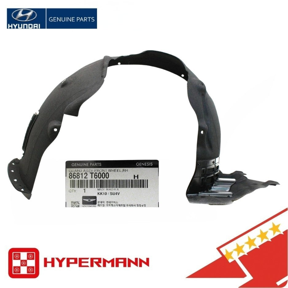 GENUINE👑 86812T6000 Front RIGHT PASSENGER Fender Liner Inner Genesis GV80 21-24