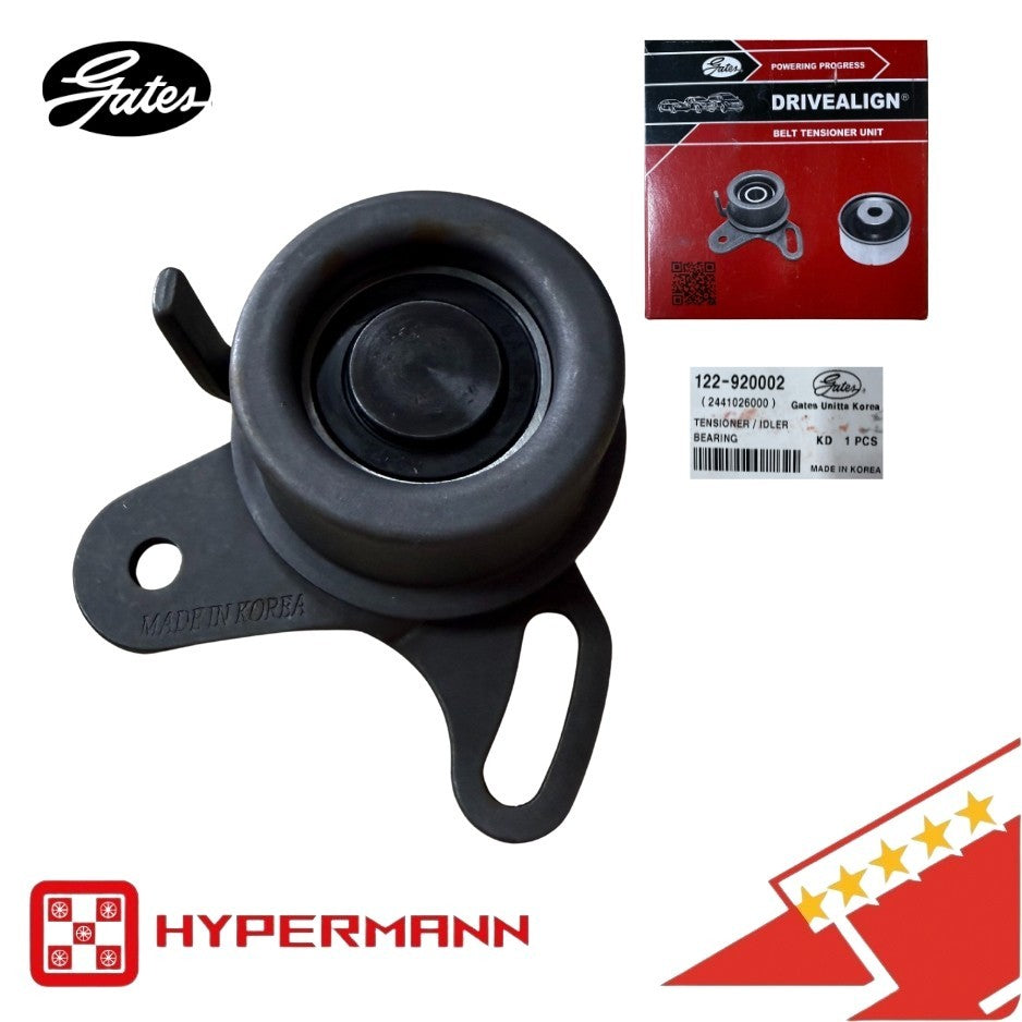 GATES 2441026000 Engine Timing Belt Tensioner Roller for Kia Rio5 Rio 06-11