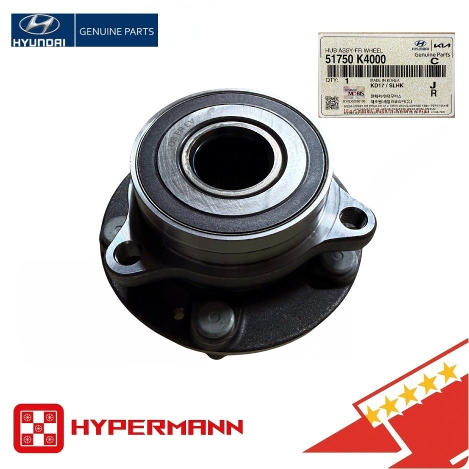 ☑️GENUINE 51750K4000 FRONT Wheel Hub Bearing for Kia Niro Kona EV 2019-2023 OEM