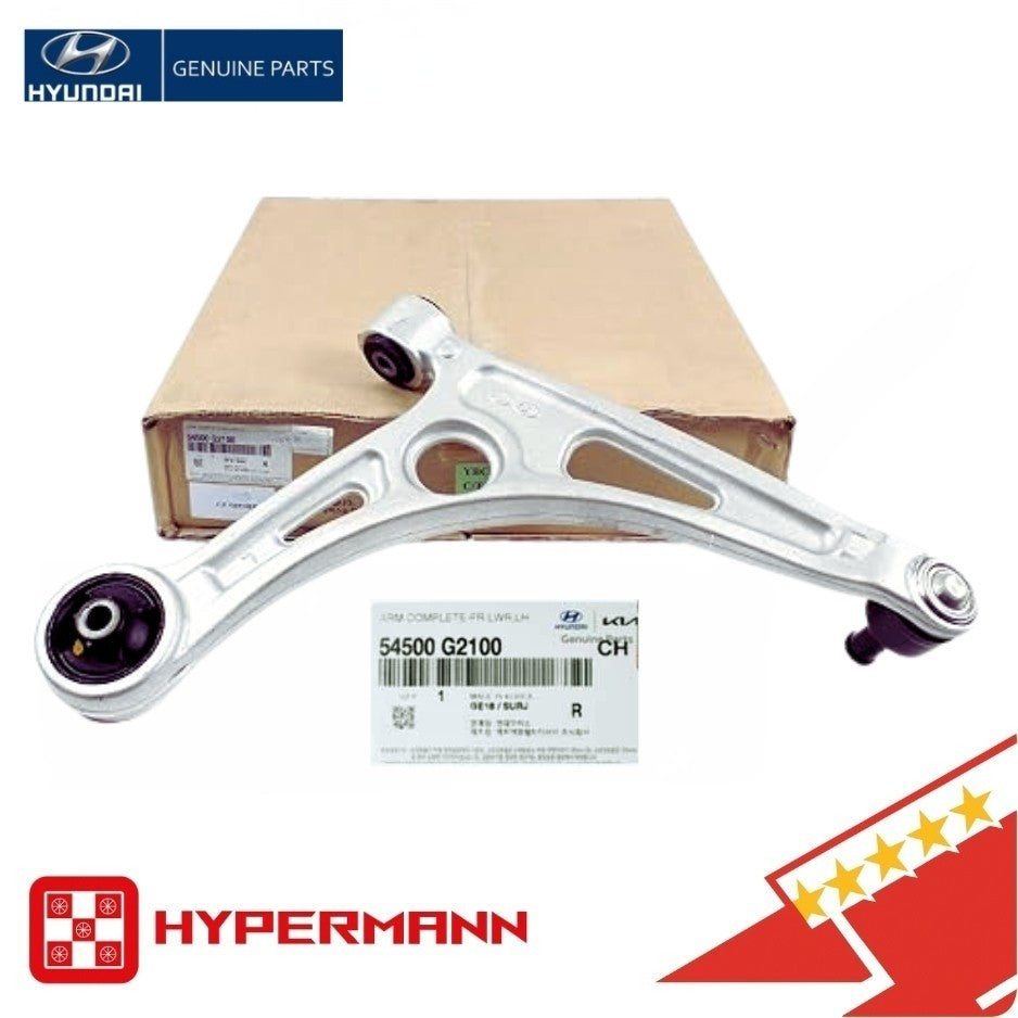 GENUINE👑 54500G2100 Control Arm Front Left 17-22 Hyundai Ioniq Kona Kia Niro EV