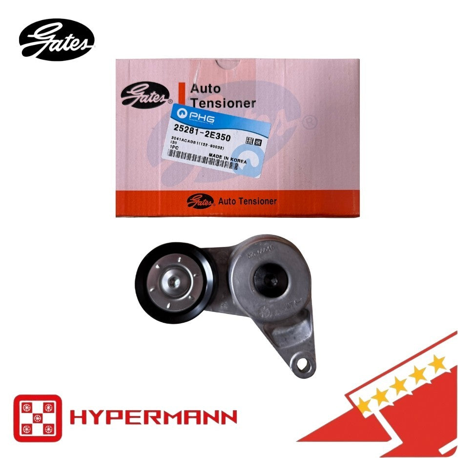 GATES 252812E350 252812E300 գոտու լարման համակարգ HYUNDAI Kona KIA 2.0L 17-23-ի համար