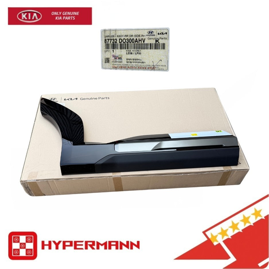 GENUINE👑 87732DO300AHV Rear Right Door Lower Molding For 24-25 Kia EV9 GT-Line
