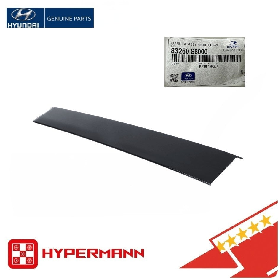 GENUINE👑 Garnish Rear Right Door Frame For 20-25 Hyundai Palisade 83260-S8000