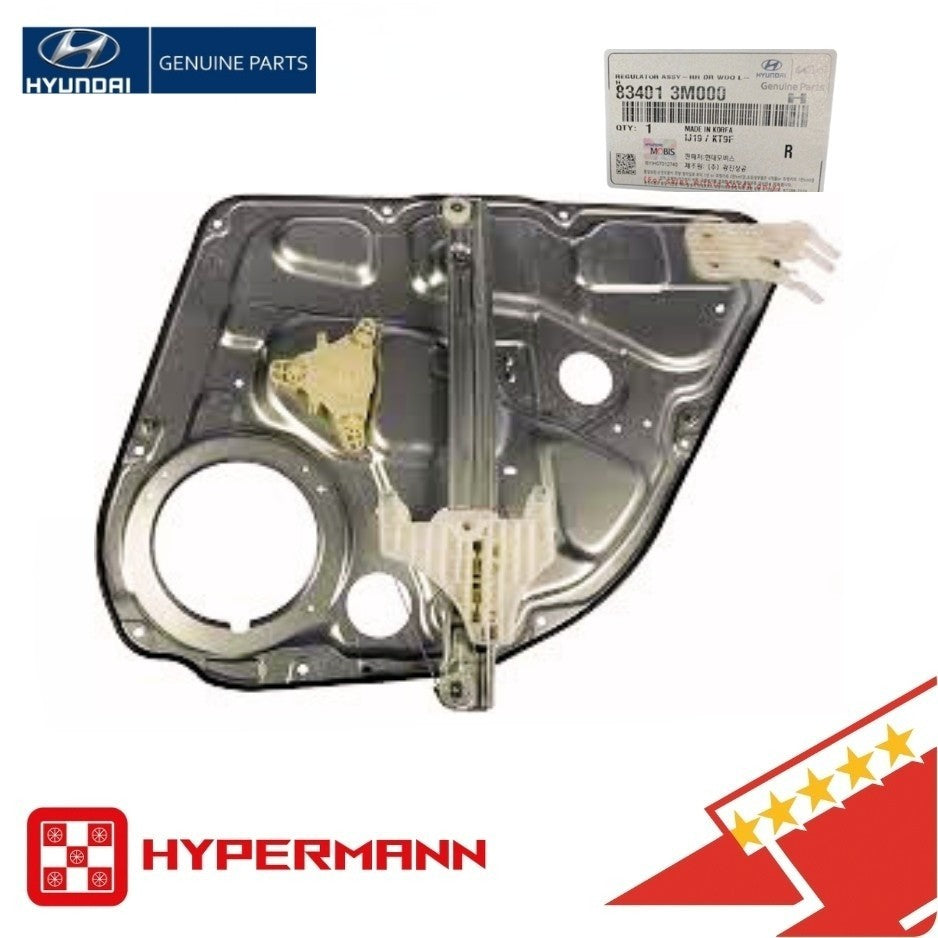 GENUINE  REAR LEFT DRIVER Power Window Regulator for HYUNDAI GENESIS 2009-2014 🌐