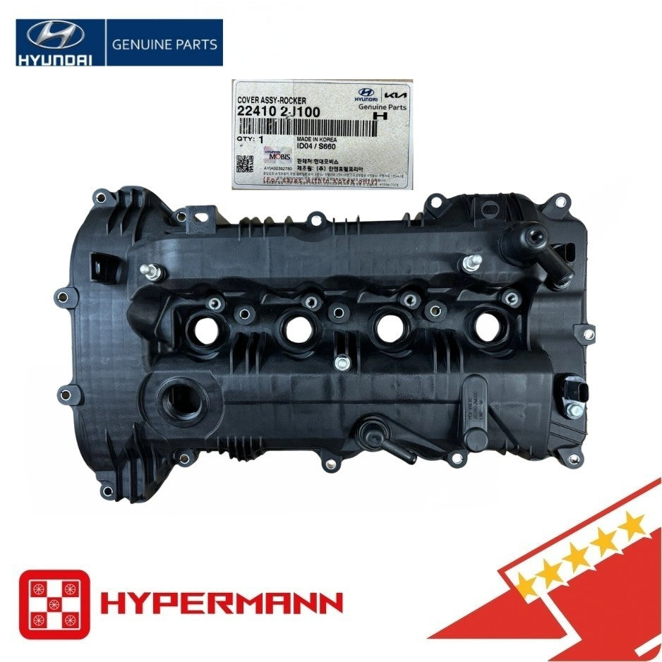 GENUINE👑 22410-2J100 Engine Valve Cover For 2.0L Hyundai Elantra 21-26 & Kia K4