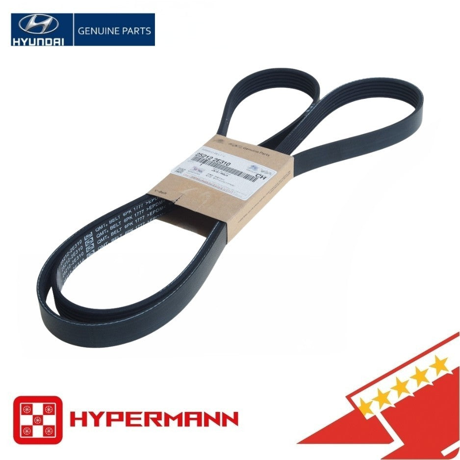 GENUINE 👑 25212-2E310 Serpentine Belt For 2.0L Kia Seltos 21-25 & Soul 16-2025