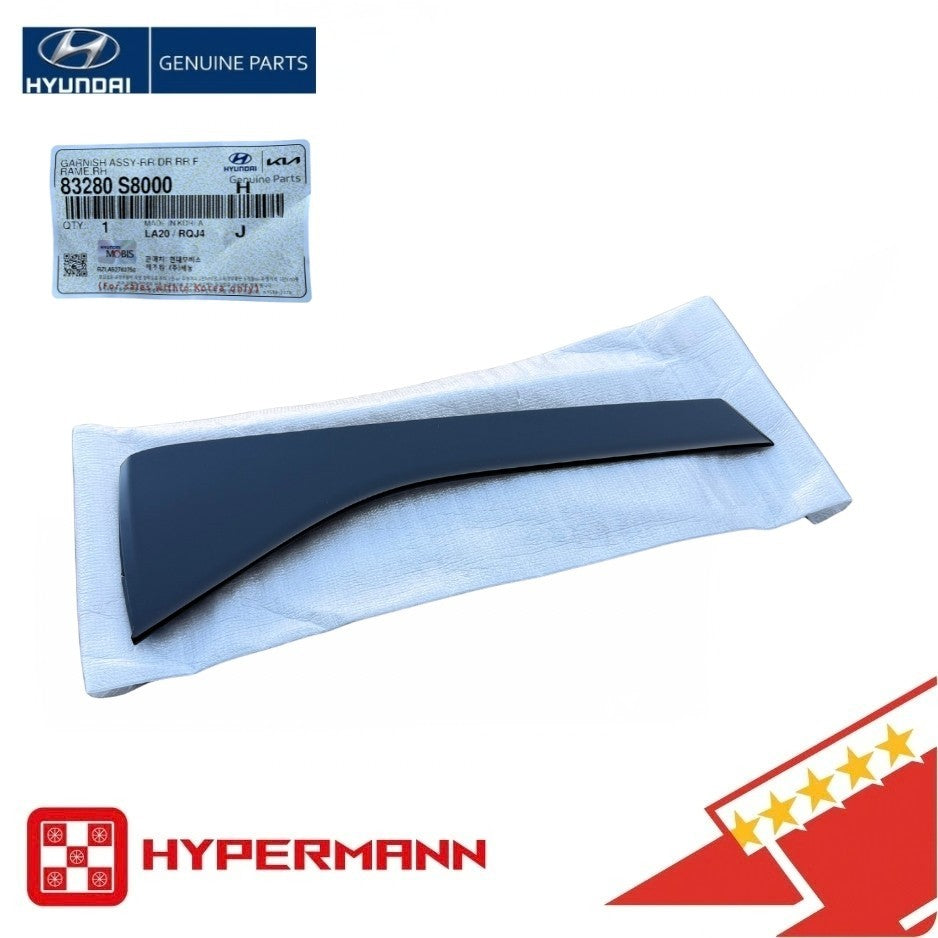 GENUINE👑Garnish Rear Right Door Frame For 20-25 Hyundai Palisade 83280-S8000