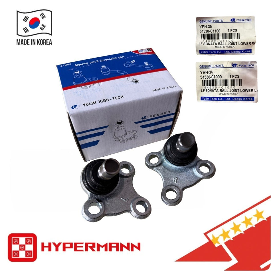 🟧YULIM 2 Pcs Front Lower Ball Joint DRIVER PASSANGER Kia Hyundai Sonata 2015-19