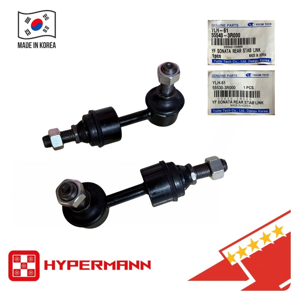 YULIM 2PCS Stabilizer Sway Bar Link Rear LEFT & RIGHT Kia Sorento Santa Fe 13-19
