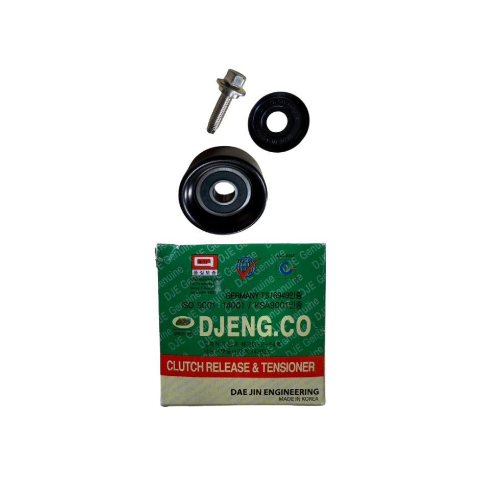 DAEJIN 2528725110 Belt Idler Pulley For Hyundai Santa Fe Sonata Kia Sportage Forte 2010-2016