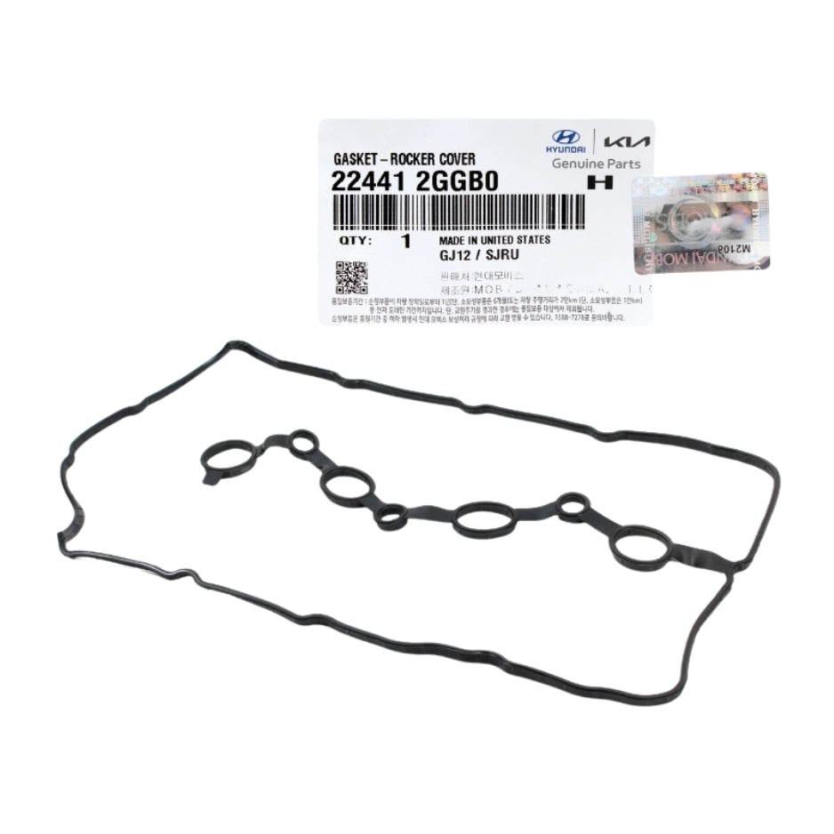 GENUINE 224412GGB0 Valve Cover Gasket 2.4L 2.0L Kia Optima Sorento Hyundai Santa Fe