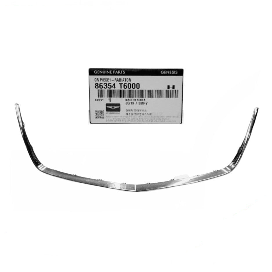 GENUINE 86354T6000 Front Bumper Grille Molding Chrome For 2021-2024 Genesis GV80