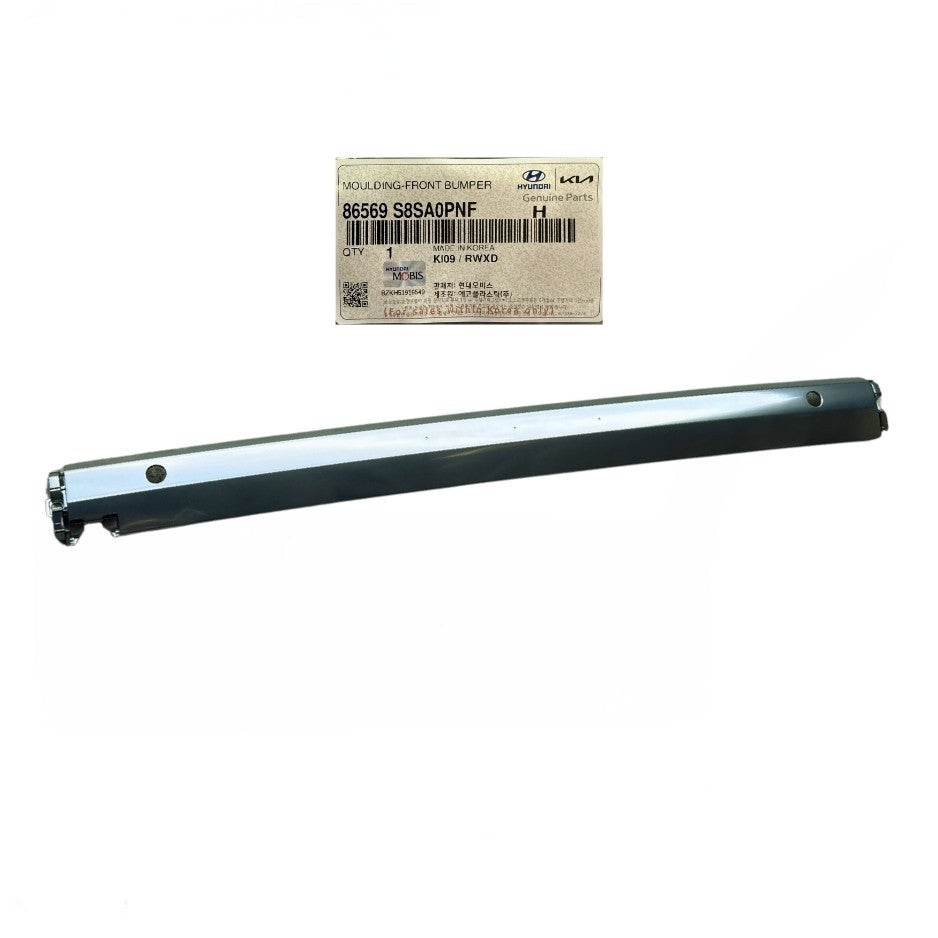GENUINE 86569S8SA0PNF Front Bumper Center Molding For 2023-2025 Hyundai Palisade
