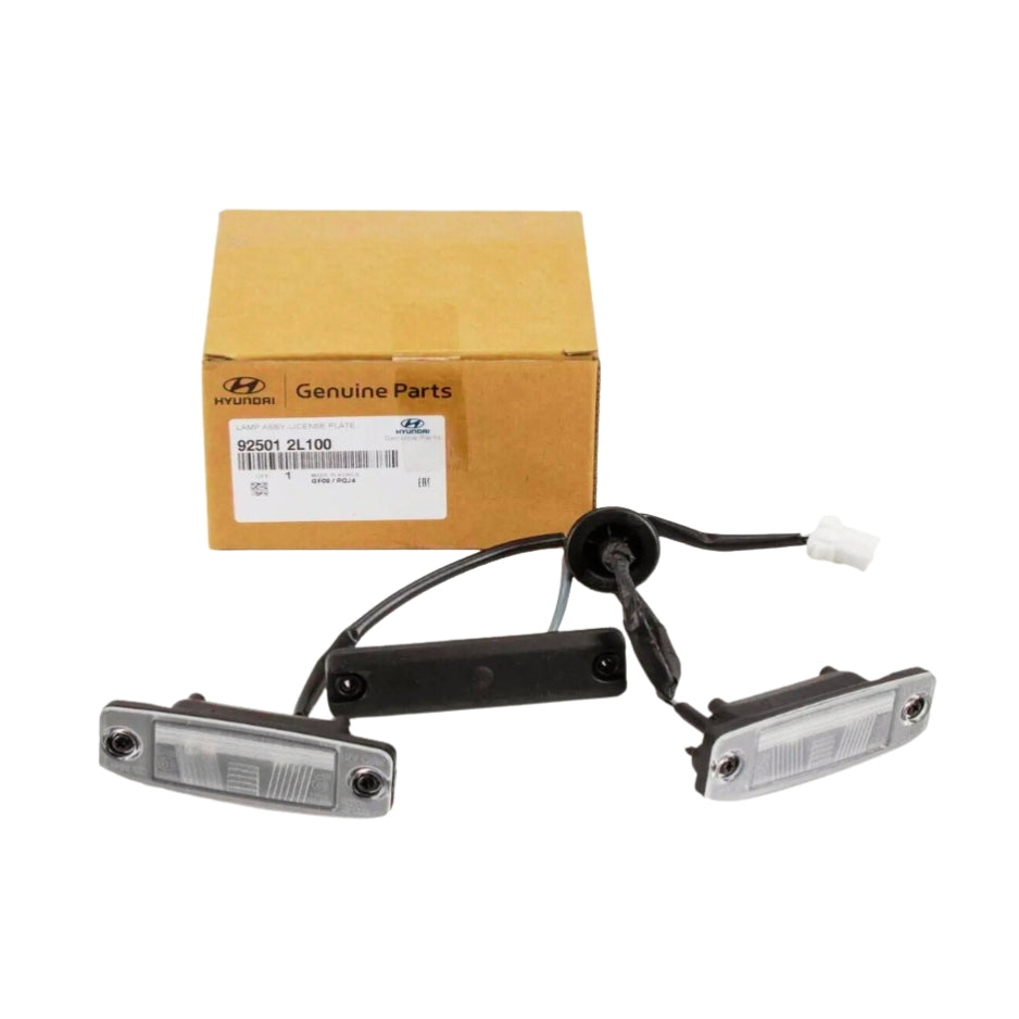 GENUINE 925012M100 License Plate Light-Lamp & Wiring For Genesis Coupe 2010-2016