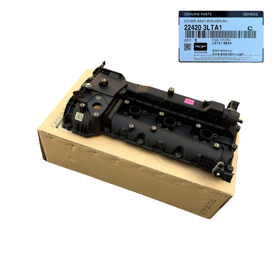 GENUINE👑Engine VALVE COVER ASSY-ROCKER For 18-23 Genesis G70 G80 G90 & Kia K900