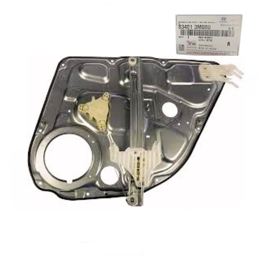GENUINE 834013M000 Rear Left Driver Side Power Window Regulator For Hyundai Genesis 2009-2014