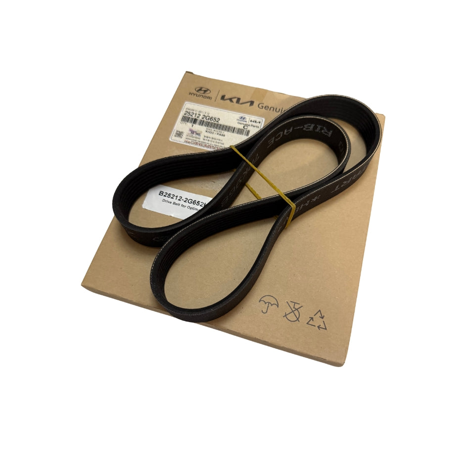 GENUINE 252122G652 Serpentine Belt For HYBRID 2011-2016 Hyundai Sonata & Kia Optima