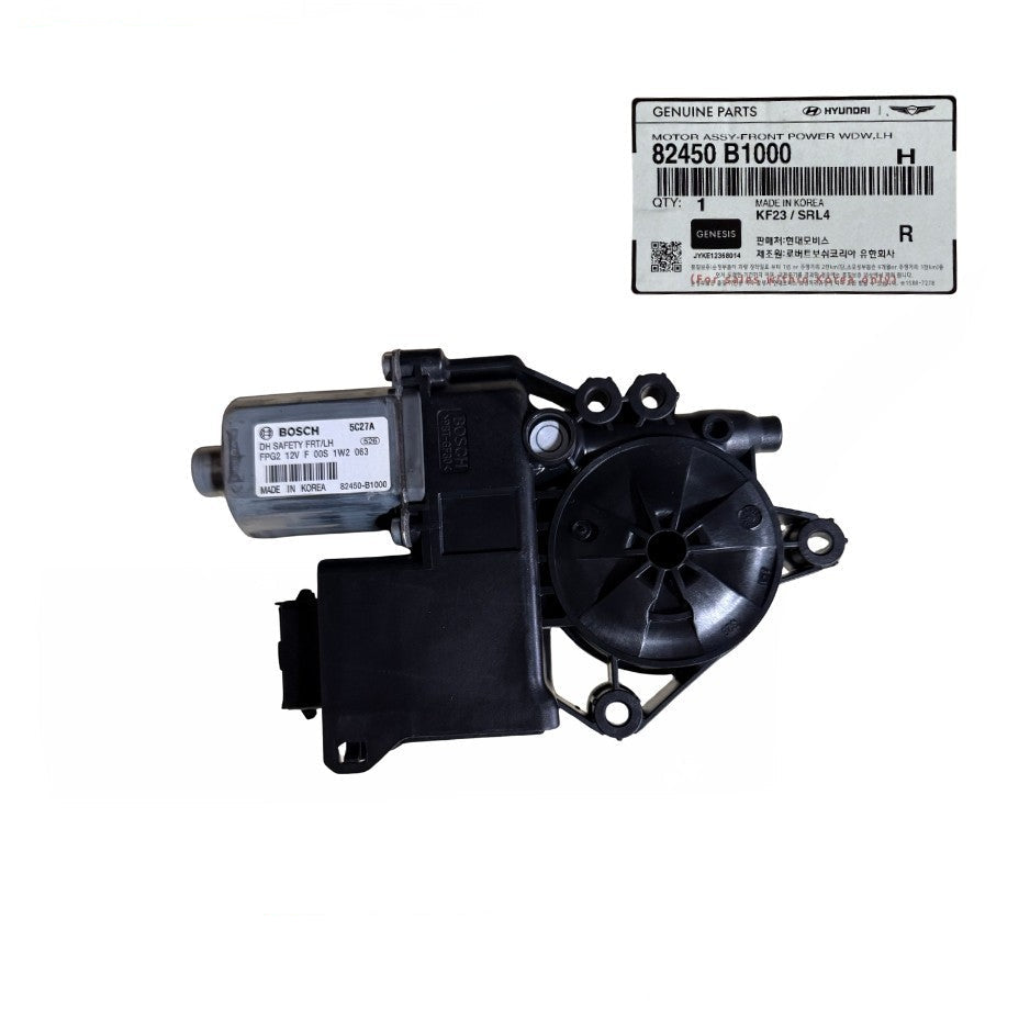 Genuine 82450B1000 Power Window Motor Front Left Driver Side For Genesis G80 2017-2020