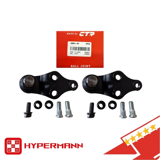 CTR 2 PCS 545302T010 Ball Joint Lower FRONT LEFT RIGHT Kia Sorento Optima 11-15