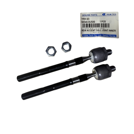 YULIM 2 PCS SET  565400U500 Ball Joint Inner Tie Rod For KIA RIO 2012-2017 LH RH