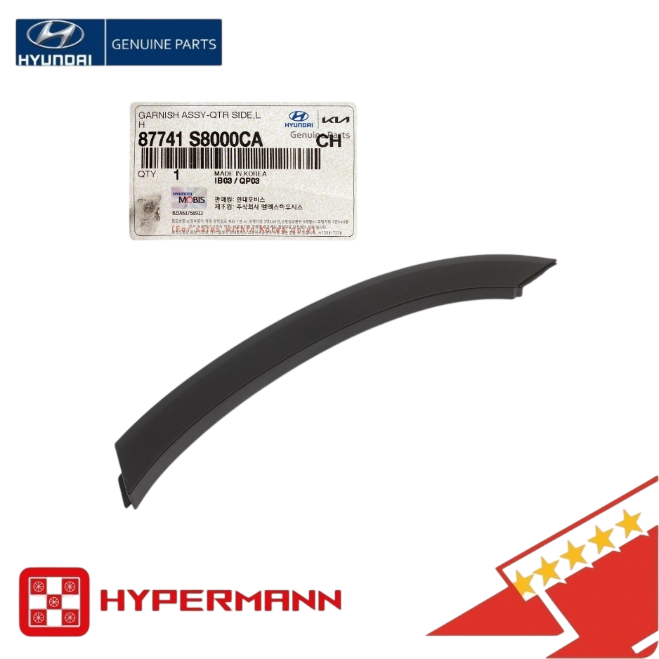 Բնօրինակ 87741S8000CA Հետևի Թևերի Ձևավորում Ձախ Վարորդի համար 20-2024 HYUNDAI PALISADE