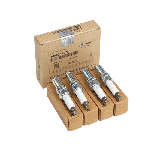 GENUINE Spark Plugs 4PCS Plug SET for 2015-2024 HYUNDAI GENESIS KIA 1884911070