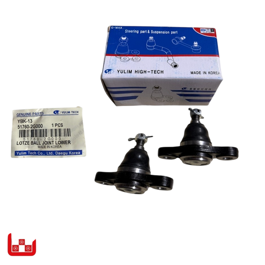 YULIM 517602G000 2PCS SET Ball Joint Lower Arm For KIA Forte Elantra 2007-2012