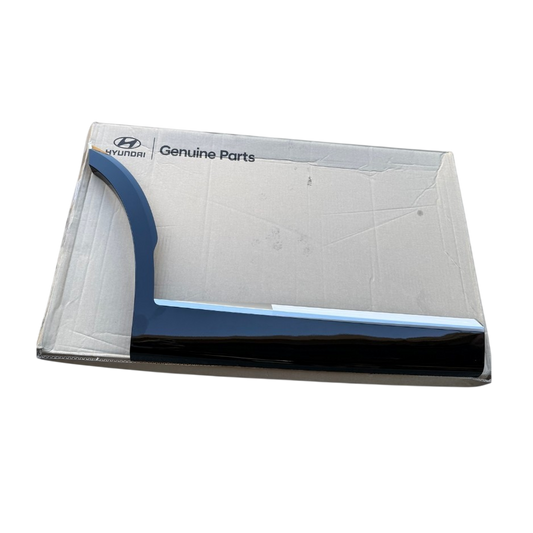 GENUINE (SHINY BLACK) REAR Door Molding Garnish for PALISADE Calligraphy 21-22