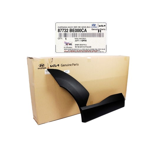 GENUINE 87732BE000CA Rear Door Lower Molding Garnish RIGHT HYUNDAI Kona 24-26